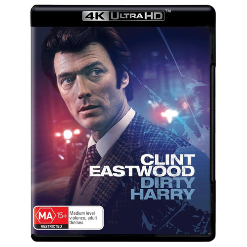 Dirty Harry 4K Ultra HD | Clint Eastwood | Region Free