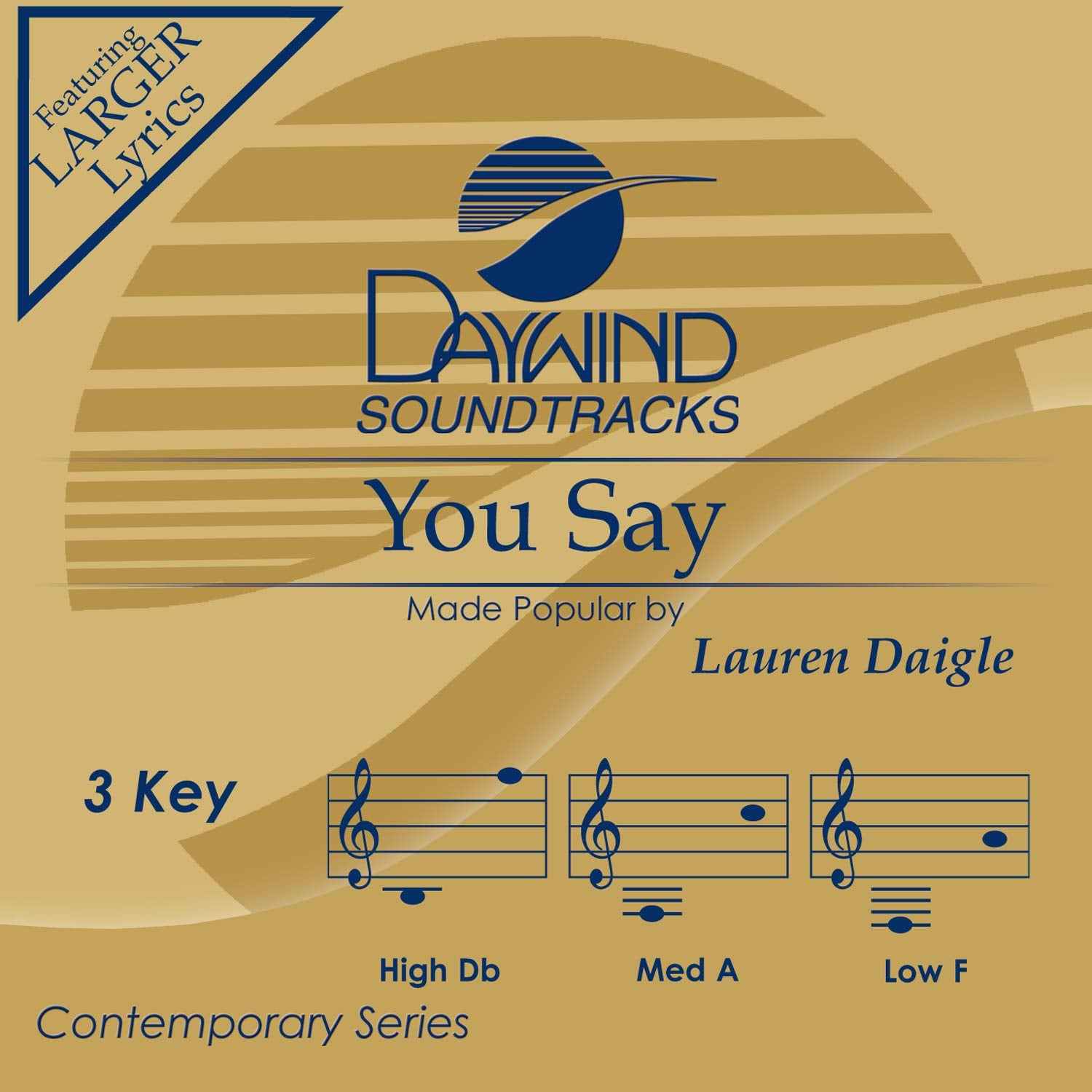 You Say Accompaniment/Performance Track