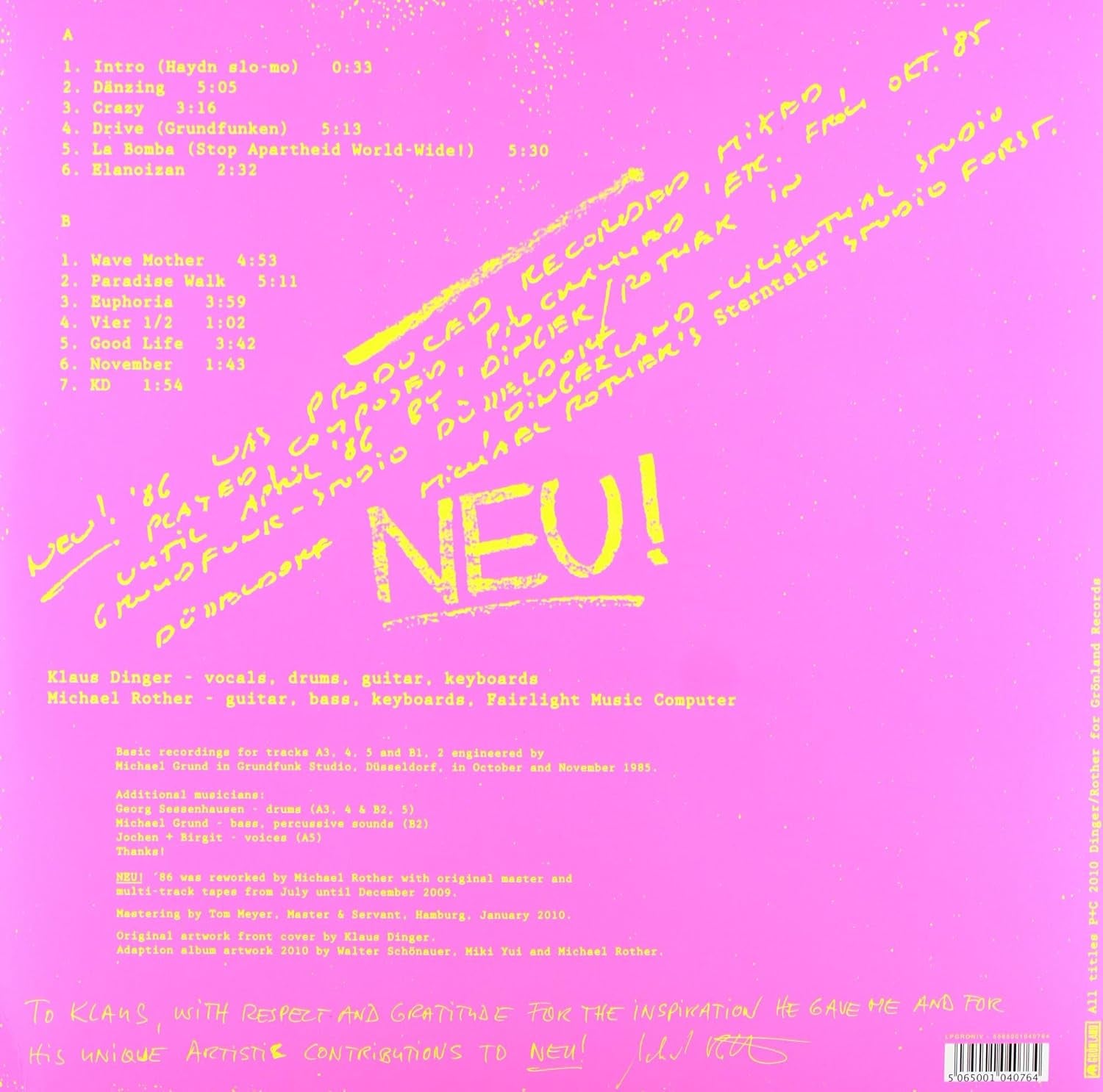 Neu! 86