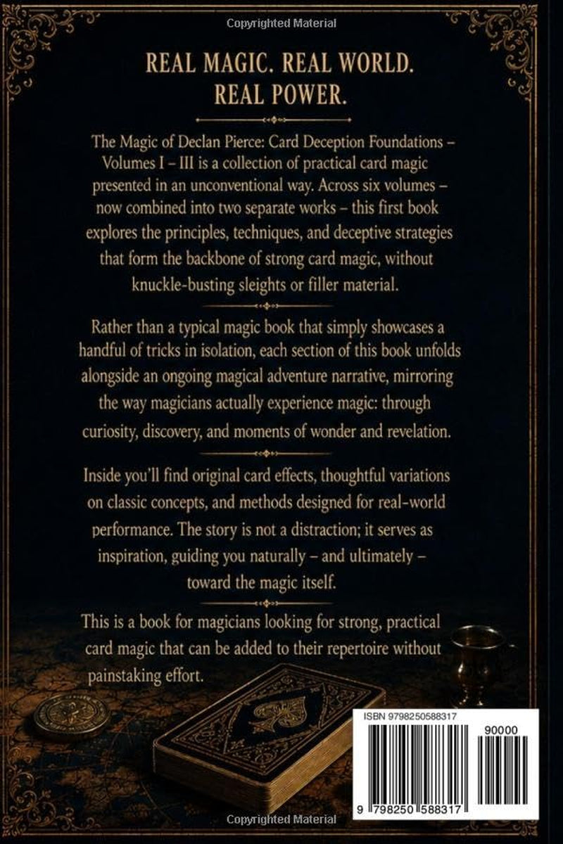 The Magic of Declan Pierce: Card Deception Foundations - Volumes I - III
