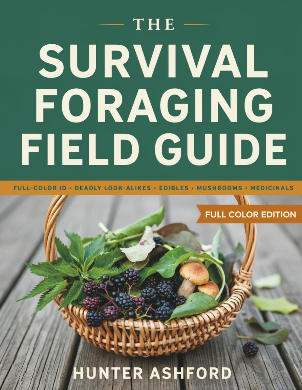 The Survival Foraging Field Guide: How to Find, Identify, and Prepare Wild Edible Plants, Mushrooms, and Natural Resources for Emergency Preparedness ... Living (The Self-Reliant Provider)