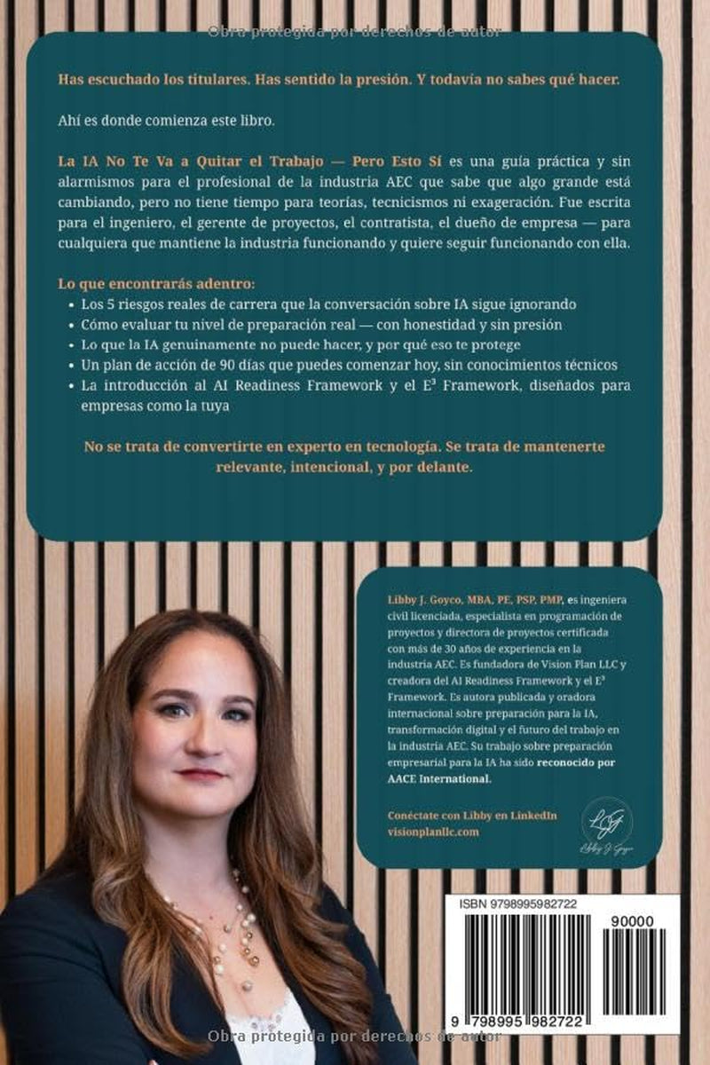 La IA No Te Va a Quitar Tu Trabajo - Pero Esto Sí (A Menos que lo Soluciones): Una Guía Práctica y Sin Alarmismos para Mantenerte Relevante en la Era ... técnicos. Sin pánico.) (Spanish Edition)