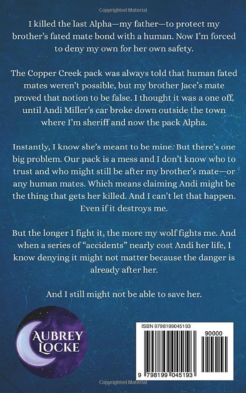 His Denied Mate (Copper Creek Werewolves)