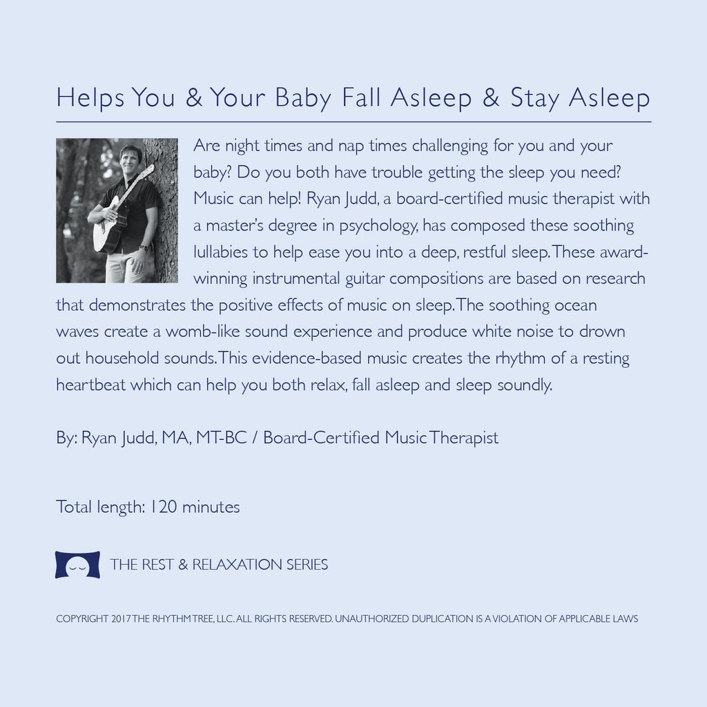 2-Disc Lullaby CD Set - We Dream: Volumes 1 and 2 - Helps You and Your Baby Fall Asleep - Soothing Music with White Noise