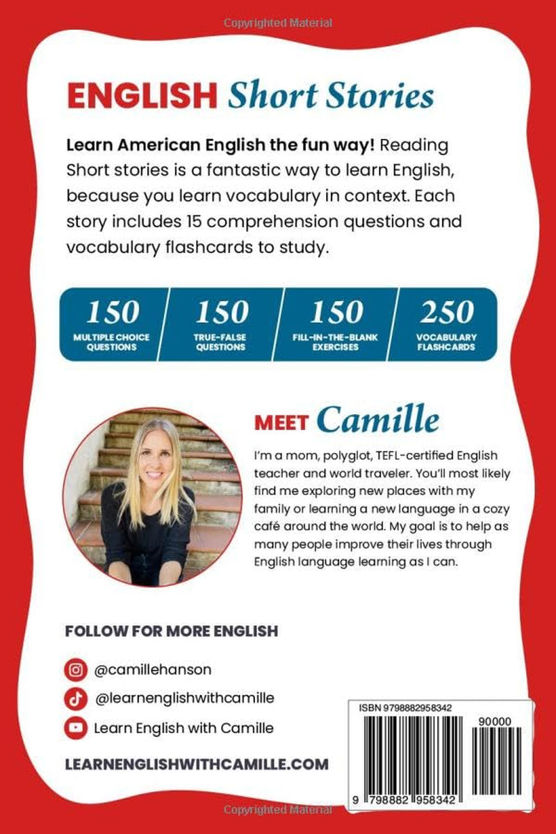 Beginner English Short Stories: 30 Short Stories Written For Beginner English Learners with Audio