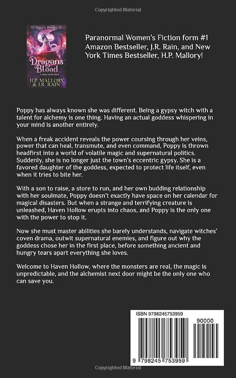 Dragon's Blood: A Paranormal Women's Fiction Novel: (Poppy's Potions) (Haven Hollow)
