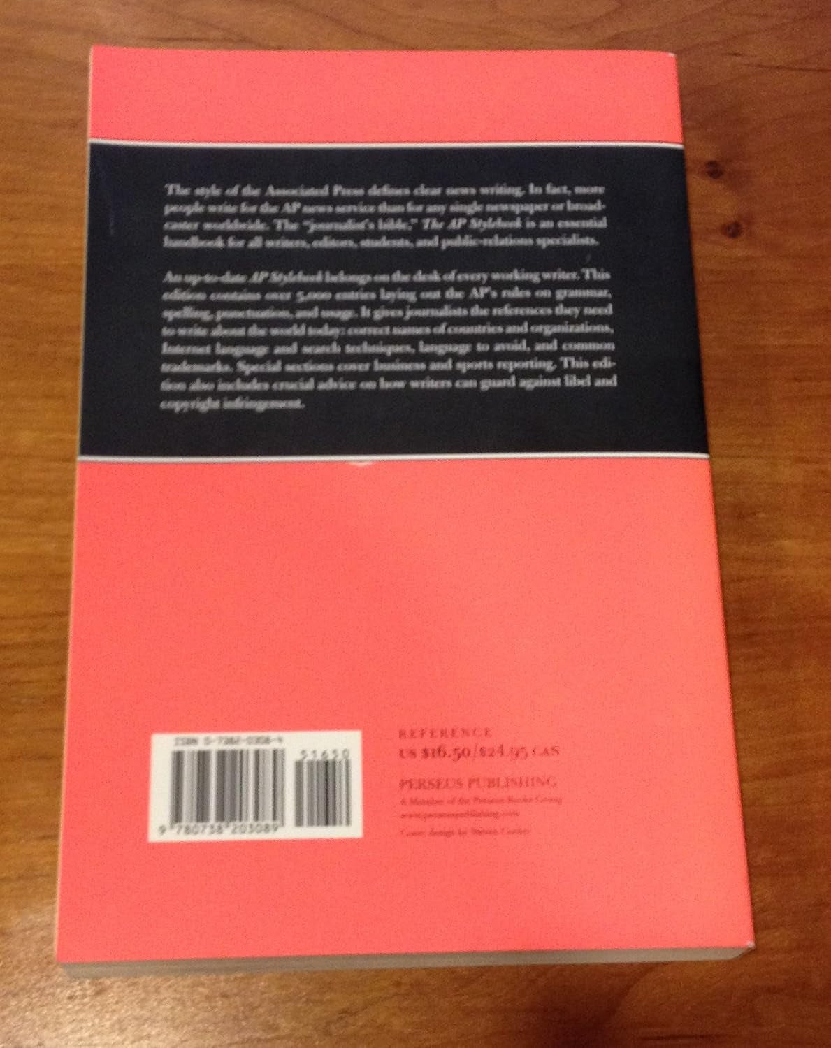 The Associated Press Stylebook and Briefing on Media Law