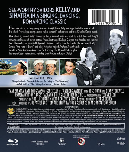 Anchors Aweigh [Blu-ray]