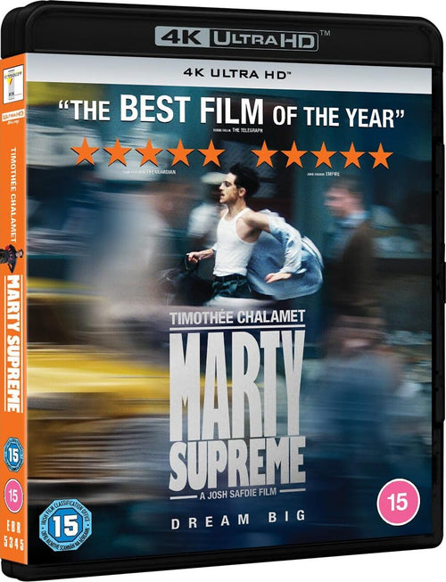 Marty Supreme (Bonus Features) [With - Timothee Chalamet] [4K Ultra HD] [Region Free]