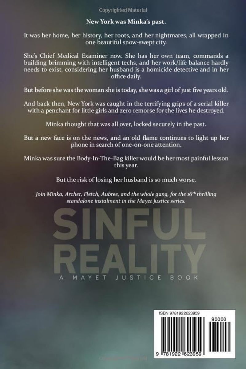 Sinful Reality (A Mayet Justice Book)