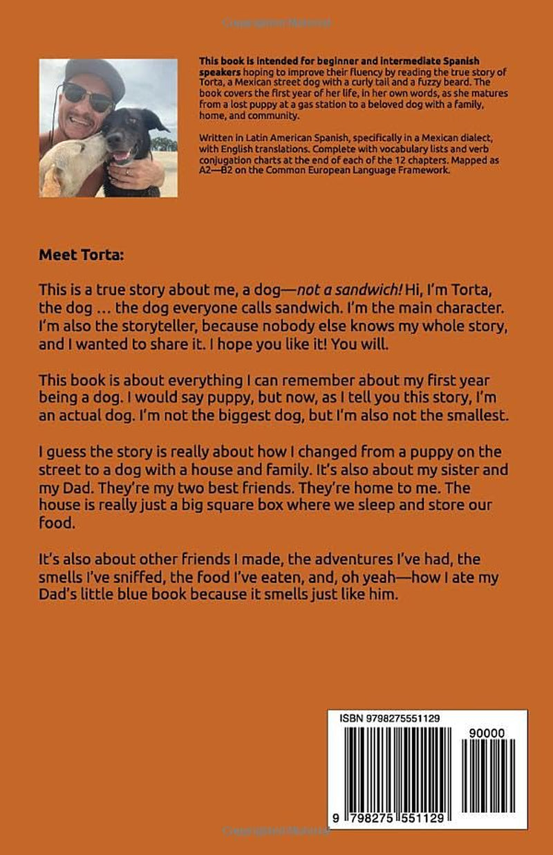Torta Cumple Un Año: A Dog's Curly Tale—for Beginner and Intermediate Spanish Learners