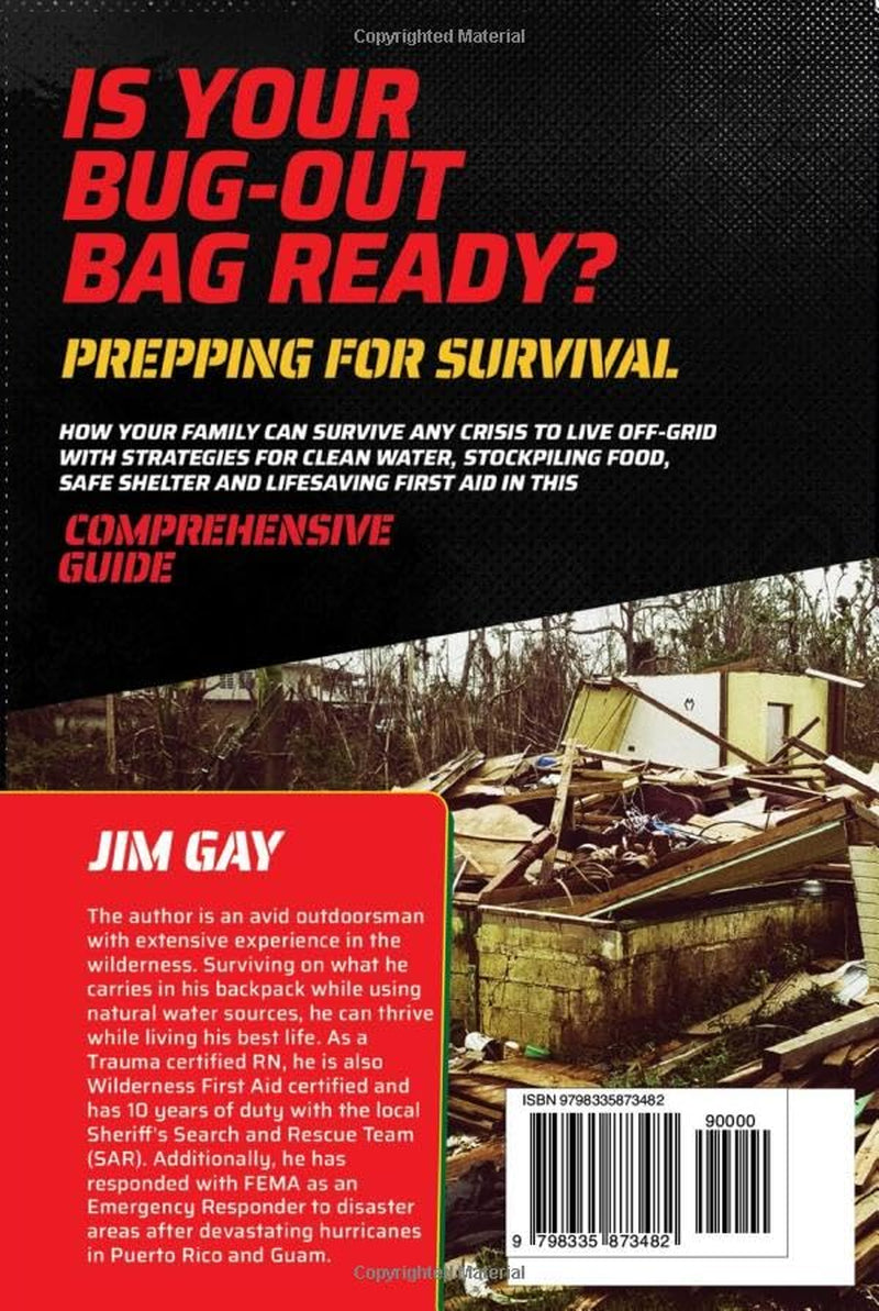 Prepping For Survival: How Your Family Can Survive Any Crisis to Live Off-Grid with Strategies for Clean Water, Stockpiling Food, Safe Shelter and Life-Saving First Aid