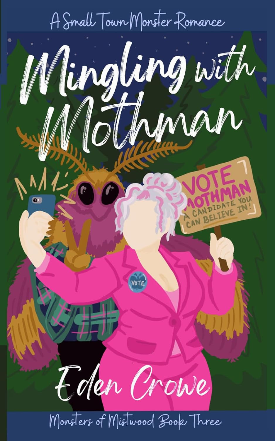 Mingling with Mothman: A Small Town Monster Romance (Monsters of Mistwood)
