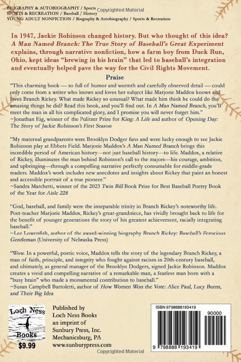 A Man Named Branch: The True Story of Baseball's Great Experiment