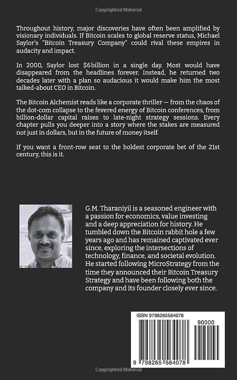 The Bitcoin Alchemist: From dot-com ashes to digital empire. The story of a pioneer transforming his company and creating a new industry.