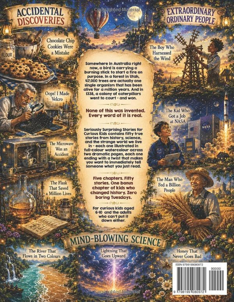 Seriously Surprising Stories for Curious Kids: 50 Unbelievable But True Stories From History, Science and Nature