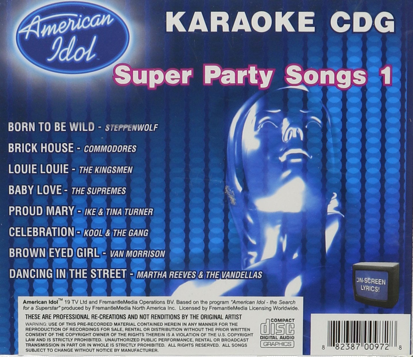 Karaoke: American Idol Super Party Songs 1