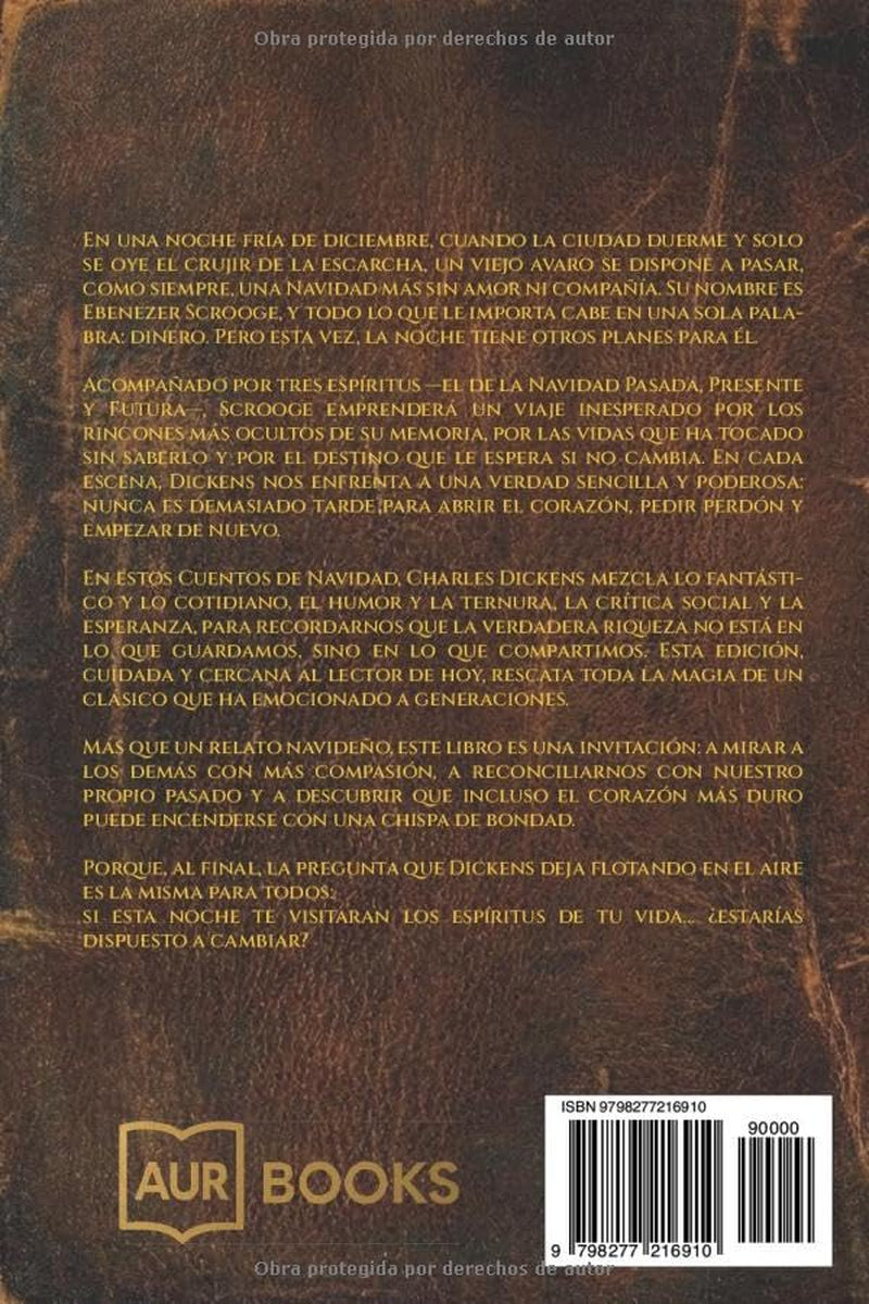 Cuentos de Navidad: Cuento de Navidad de Charles Dickens, clásico navideño ilustrado (Spanish Edition)