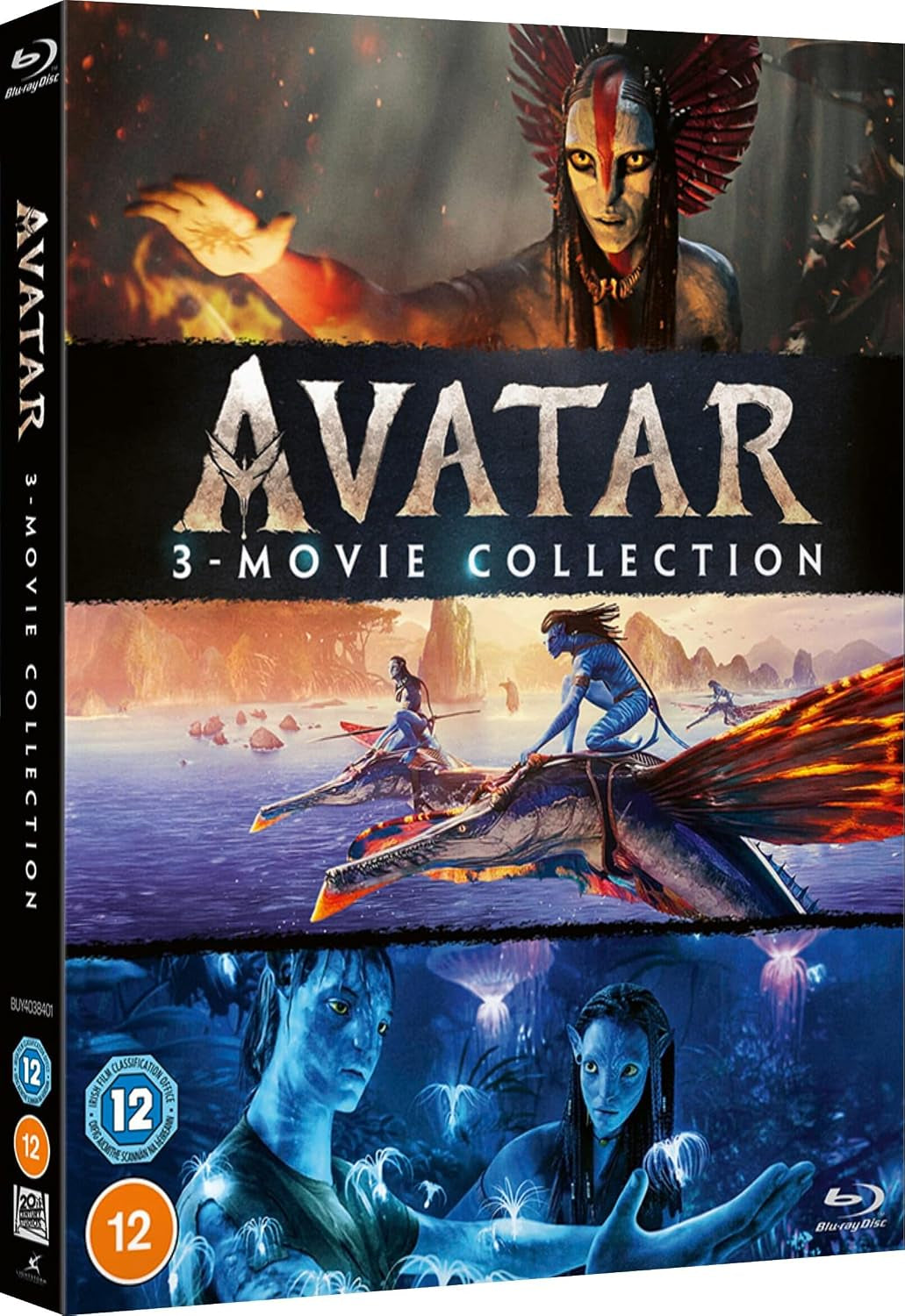 Avatar: Ultimate 3-Movie Complete Collection [Blu-Ray]