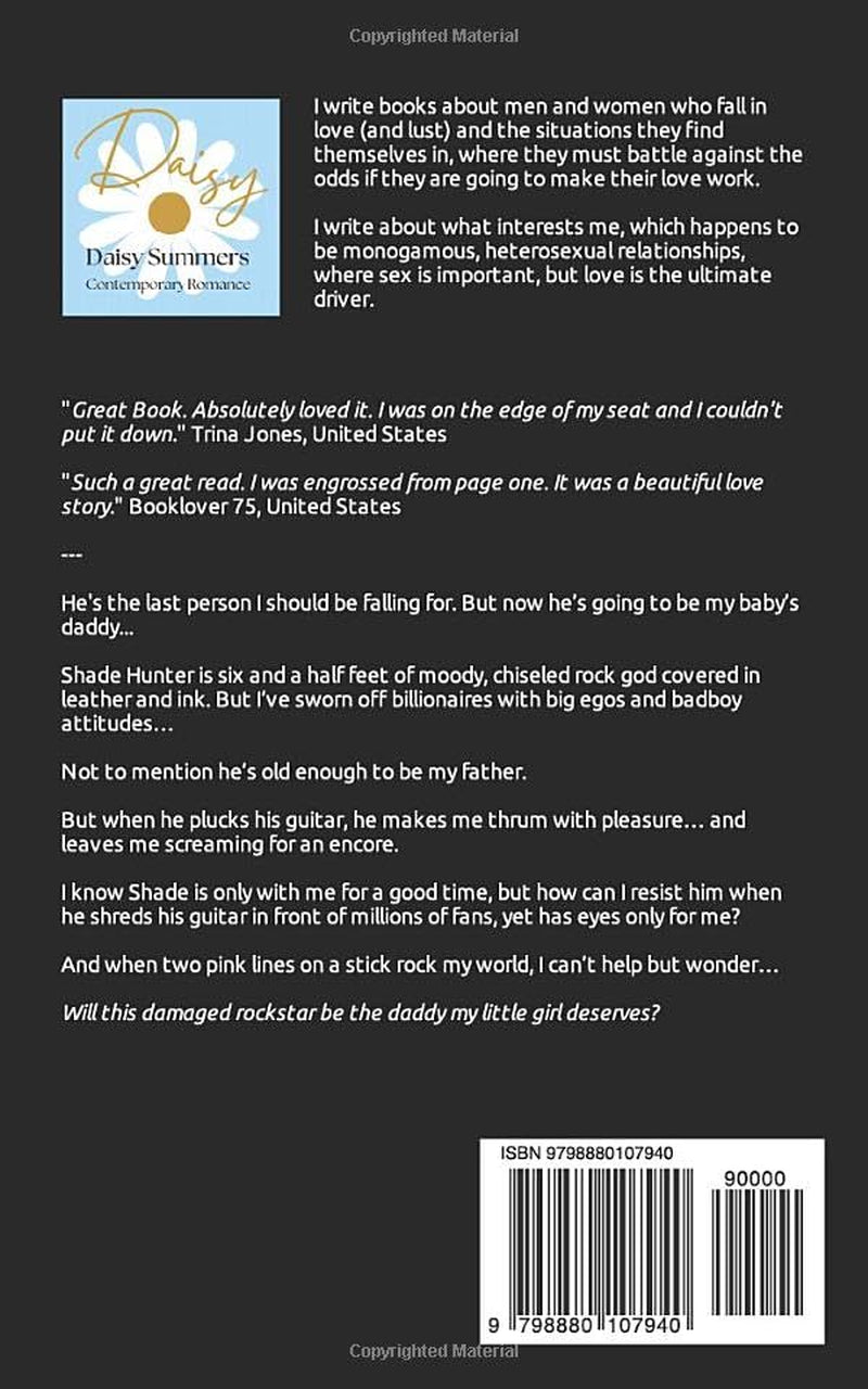 Damaged Rockstar Daddy: An Age Gap Secret Pregnancy Romance