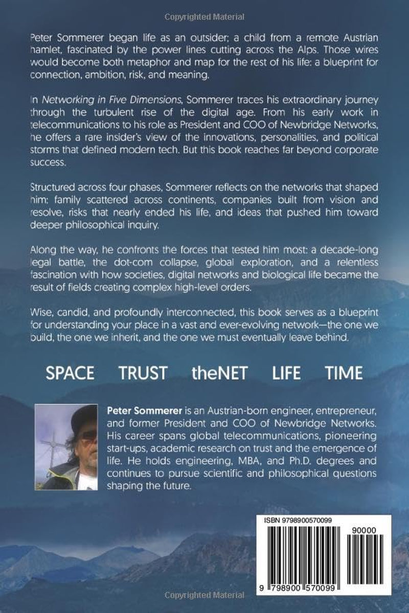 Networking in Five Dimensions: Impressions From My Visit to Earth