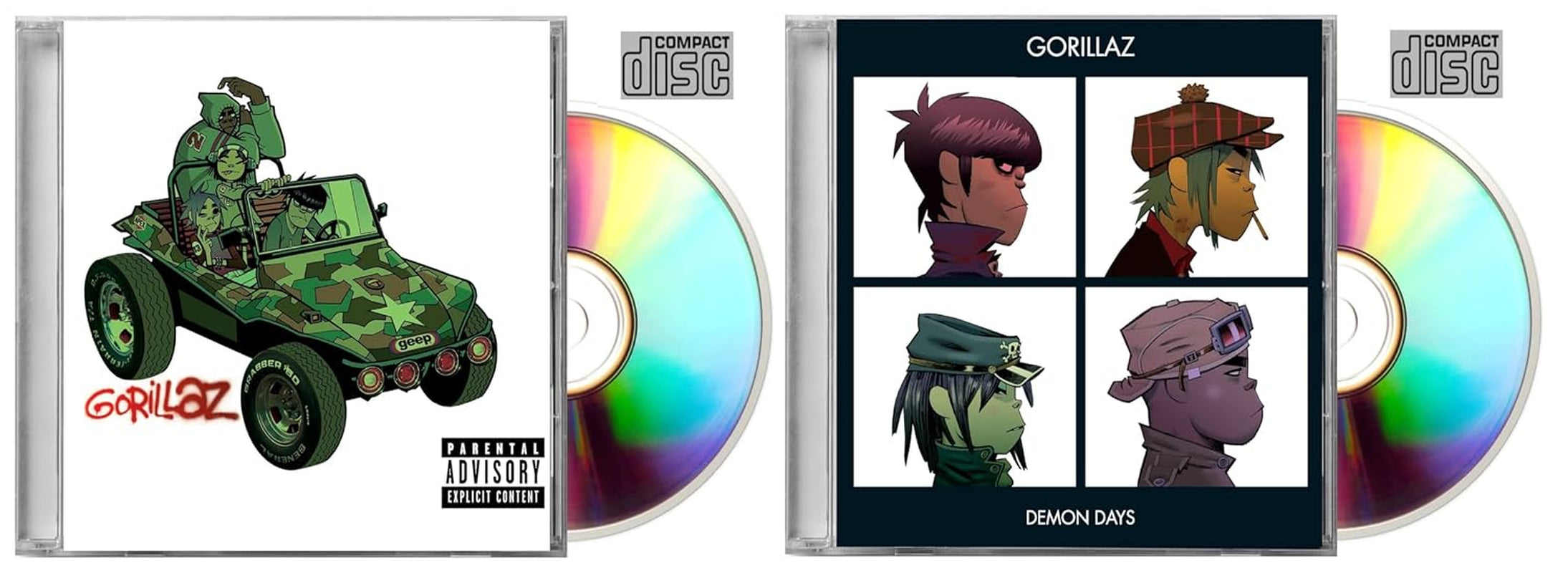 Gorillaz + Demon Days 2-Pack