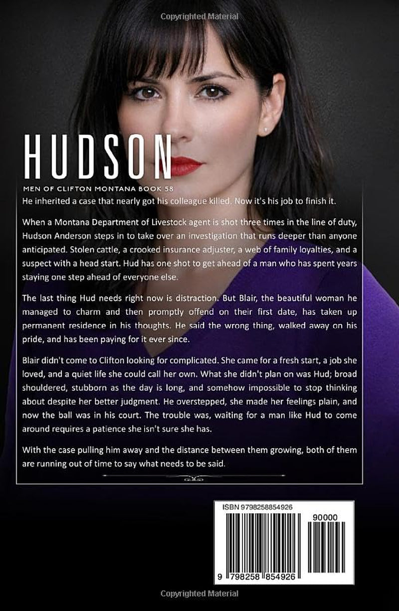 Hudson Men of Clifton, Montana Book 58