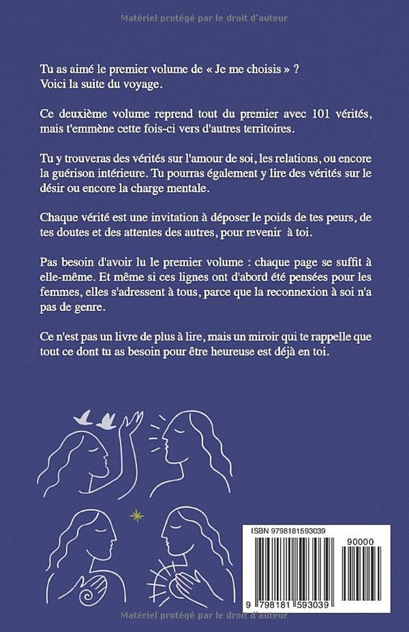 Je me choisis 2: 101 Nouvelles Vérités pour te Retrouver et te Libérer (French Edition)