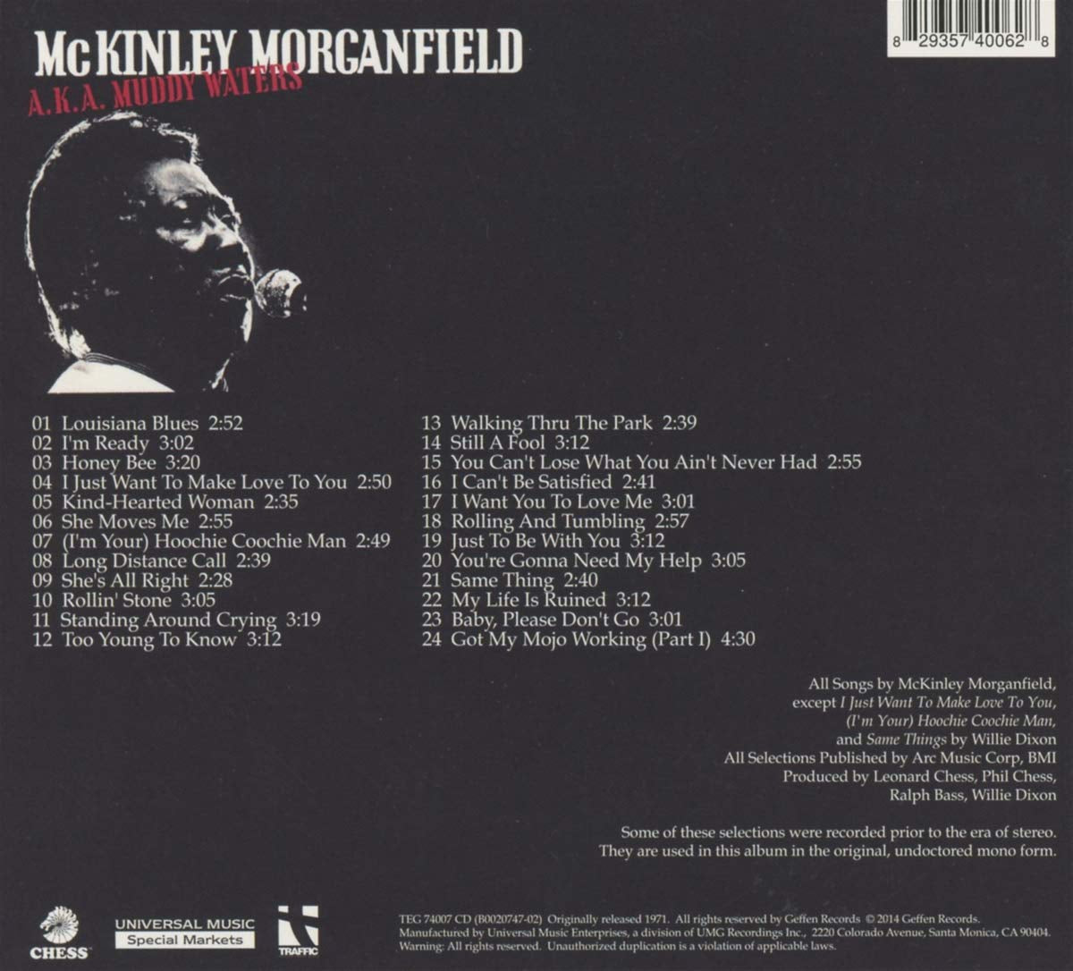 A.K.A. McKinley Morganfield