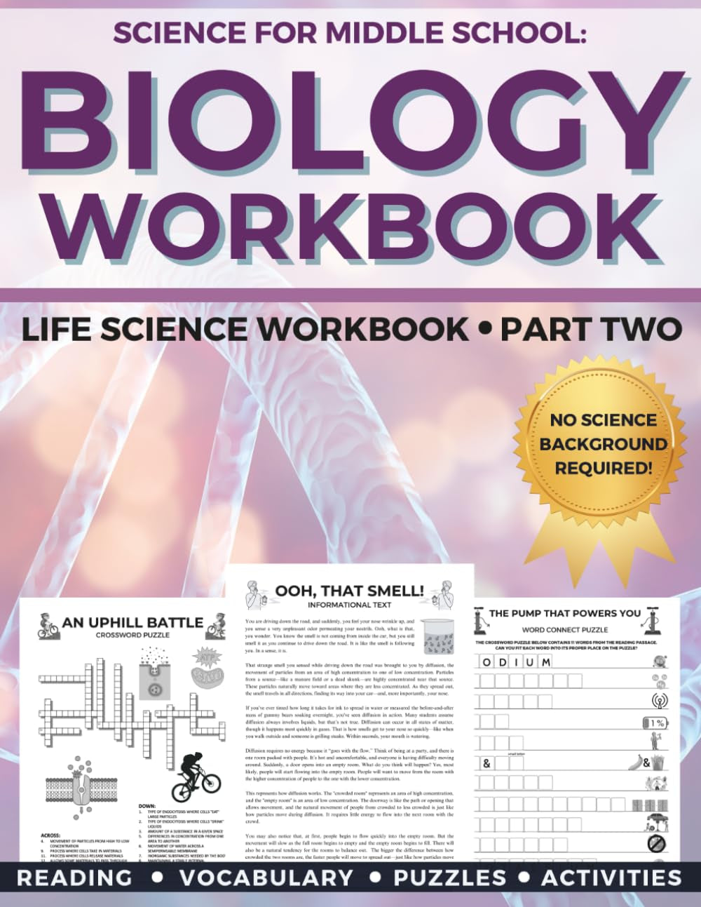 Biology Workbook for Middle School: Science for Middle Schoolers: Middle School Life Science (Middle School Science Workbooks)