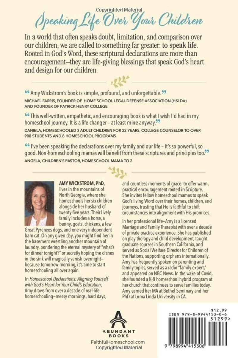 Homeschool Declarations: Aligning Yourself with God’s Heart for Your Child’s Education