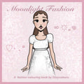 Moonlight Fashion: A fashion colouring book