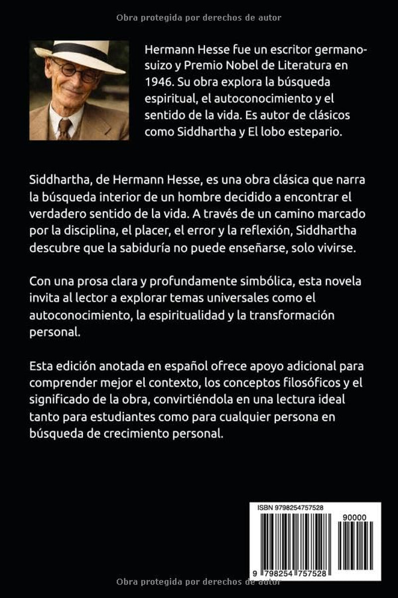 Siddhartha: Edición Anotada (Spanish Edition)