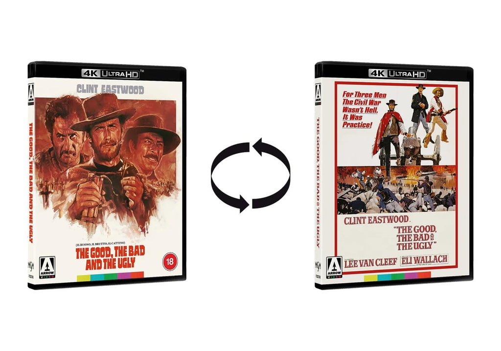 The Good, the Bad and the Ugly (1 Movie, 2 Cuts / Reversible Cover / Bonus Features) [4K UHD + Blu-ray] [Region Free]