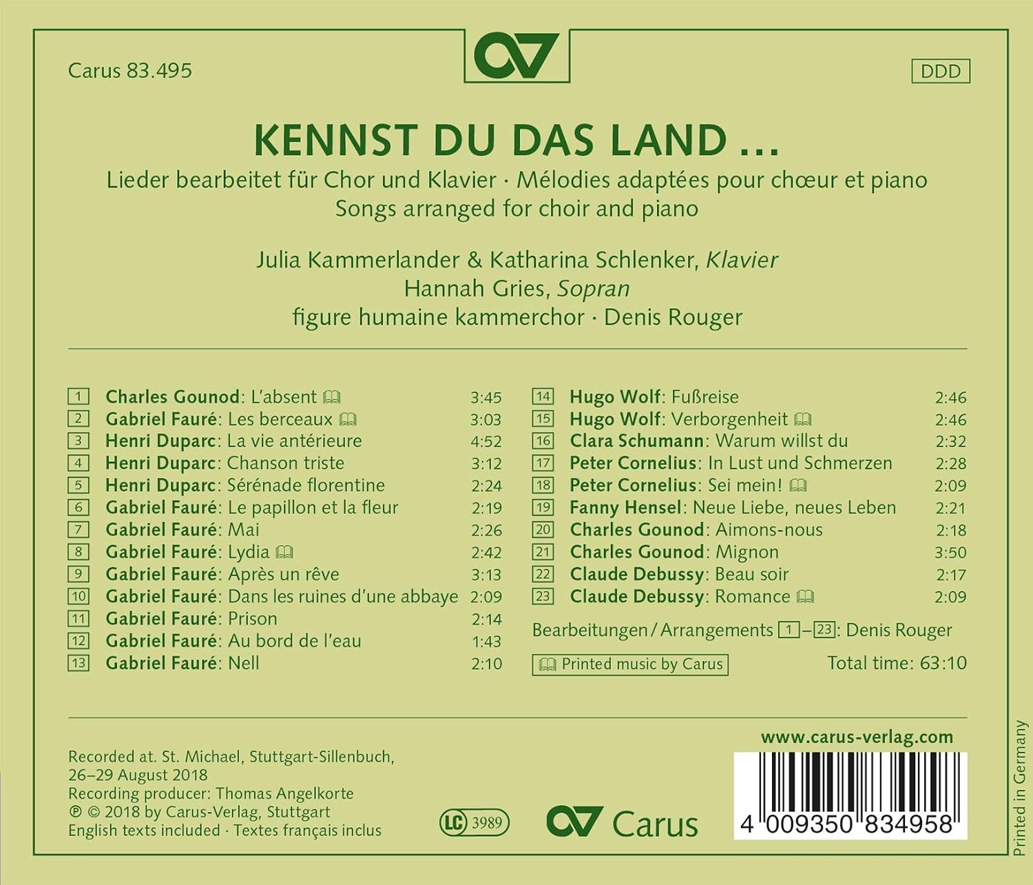 Kennst Du Das Land