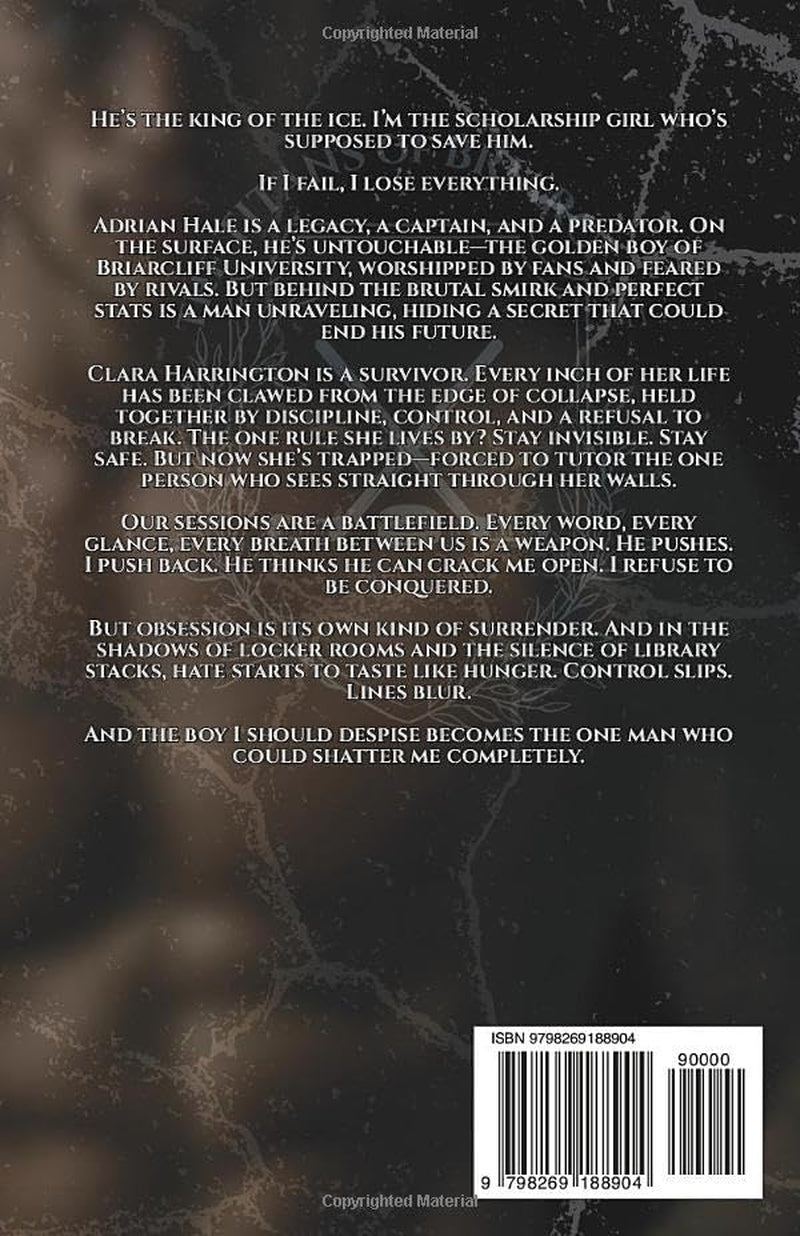 Shattered Ice: A Good Girl x Bad Boy Enemies-to-Lovers Hockey Romance (The Titans of Briarcliff)