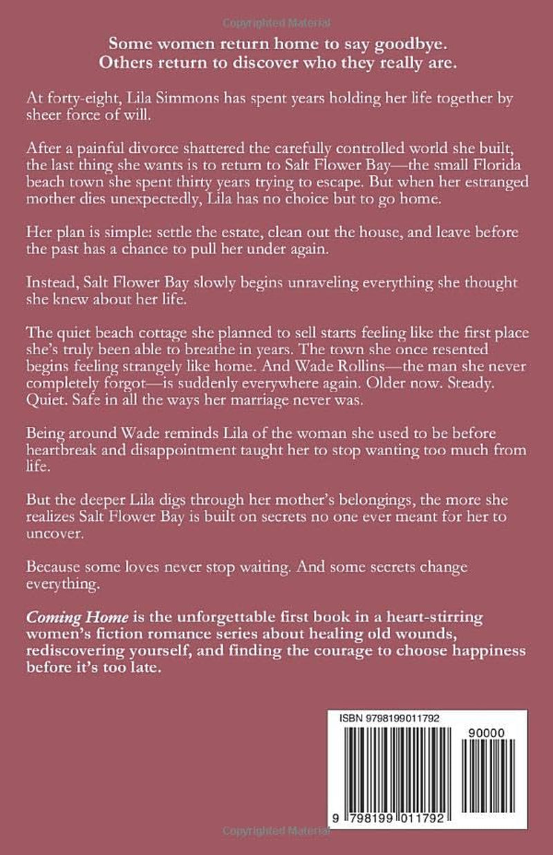 Coming Home (Salt Flower Bay Book 1): A Later-in-Life, Small-Town, Women's Fiction, Sweet & Inspirational Romance Series of Second Chances and New Beginnings