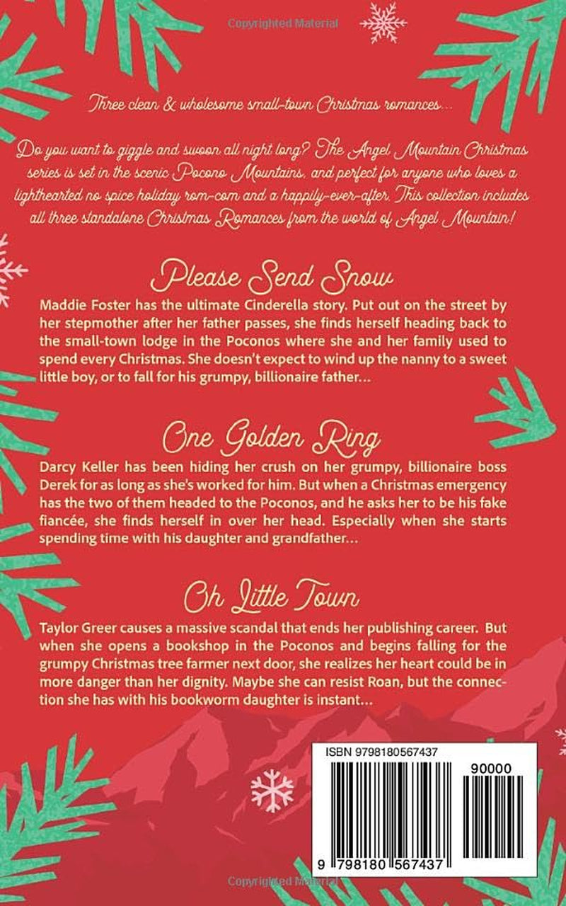 Christmas on Angel Mountain: A Sweet Small Town Romance Trilogy (Angel Mountain Christmas)
