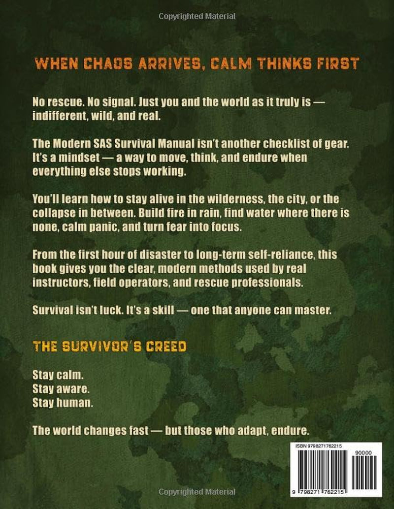 SAS Survival Manual: The Complete Field Guide to Wilderness Survival, Urban Preparedness, and Self-Reliance for Any Emergency Situation