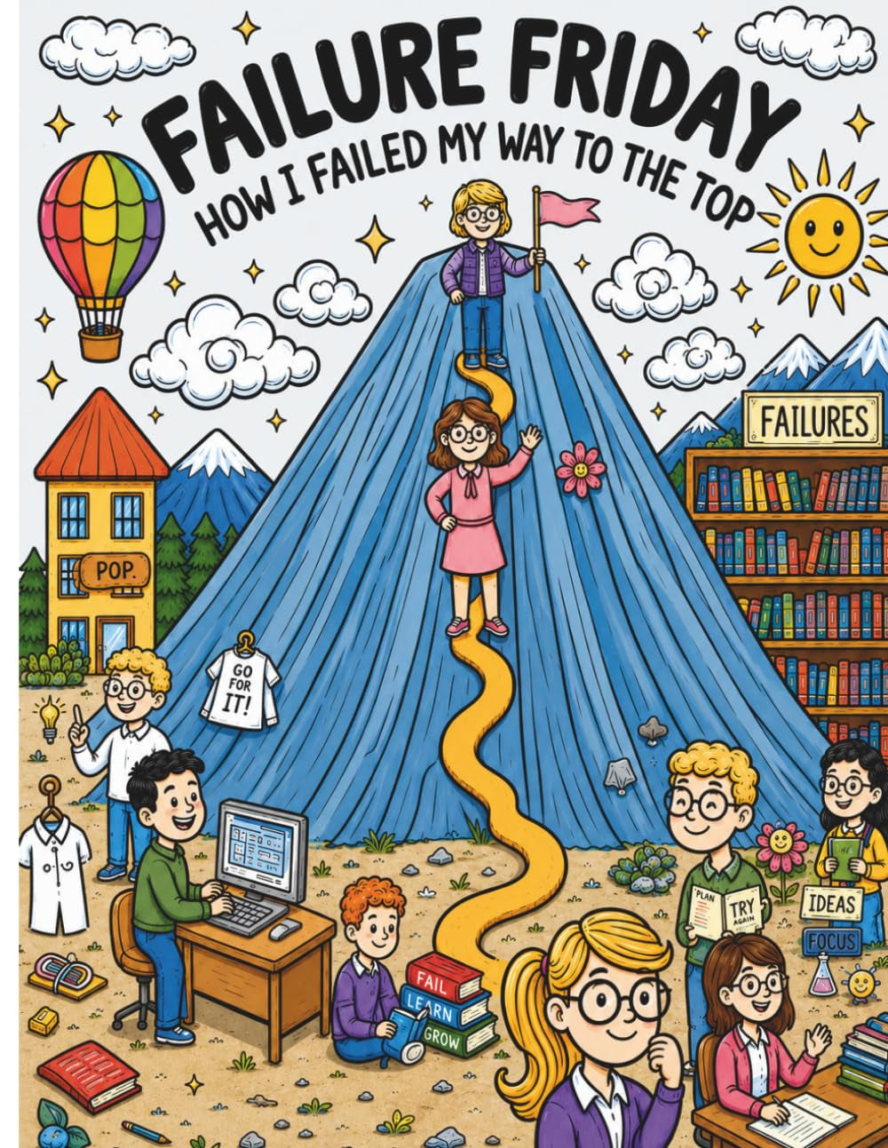 Failure Friday: An Inspirational Career Coloring Book About Growth, Grit & Finding Your Path
