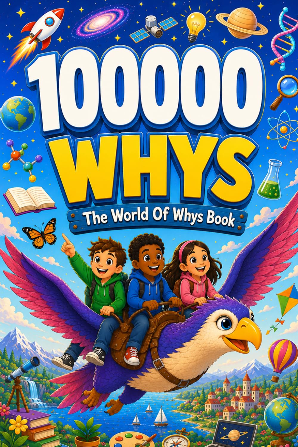100000 Whys: The World of Whys Book: The Ultimate Children’s Encyclopedia of Big Questions, Amazing Facts, Science, Space, History, Animals, and Much More (The 100000 Whys Series)