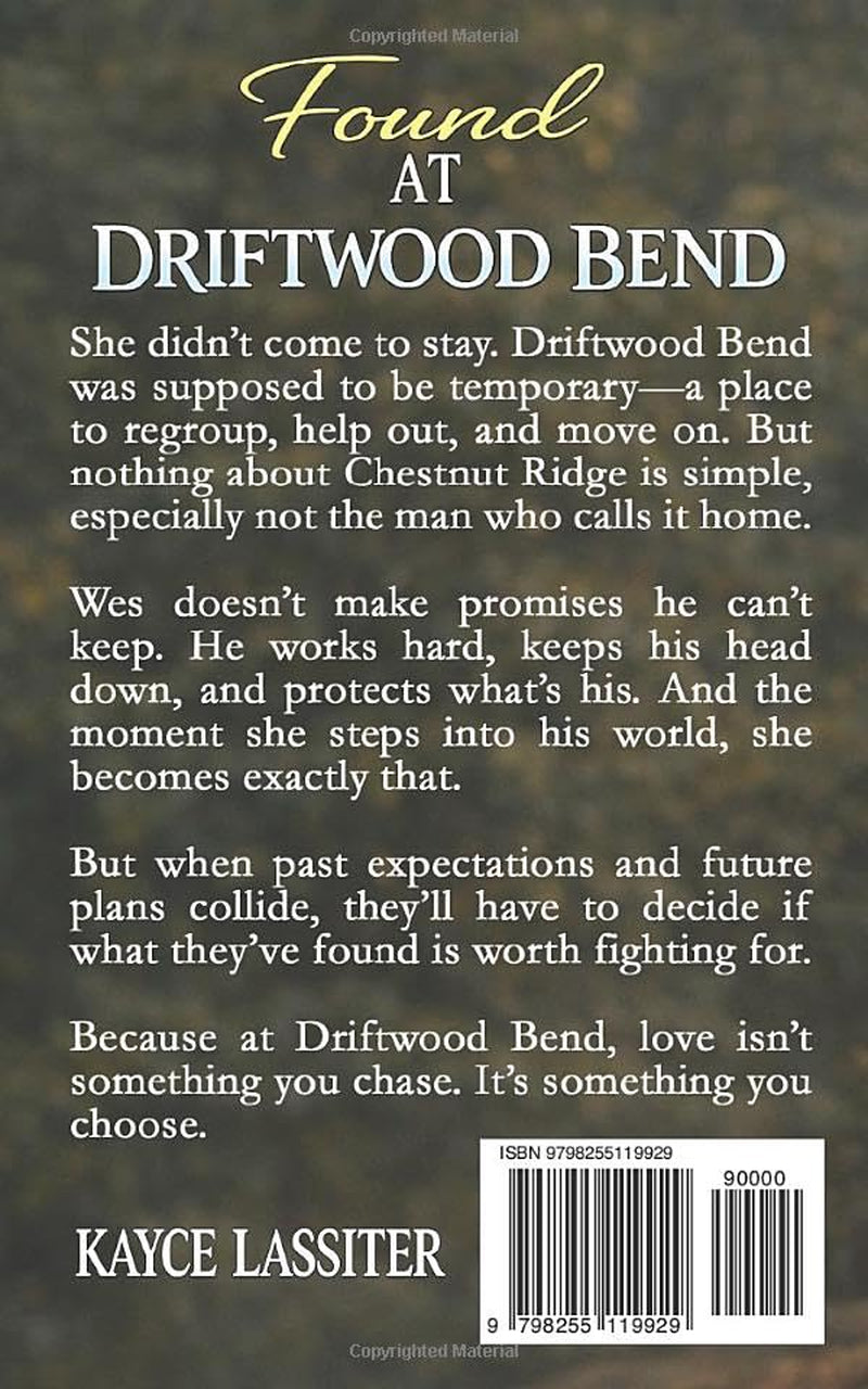 Found at Driftwood Bend: A Chestnut Ridge small town cowboy romance (Chestnut Ridge Series)