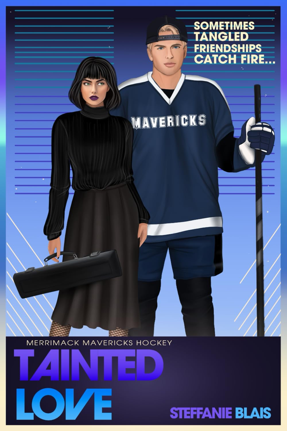 Tainted Love: An 80s/90s Opposites Attract Hockey Romance (Merrimack Mavericks Hockey)