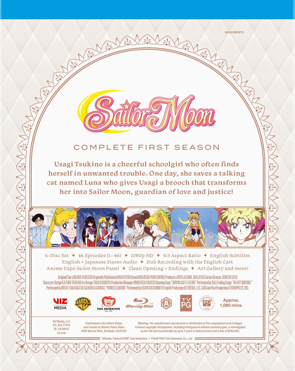 Sailor Moon: The Complete First Season (BD) [Blu-ray]