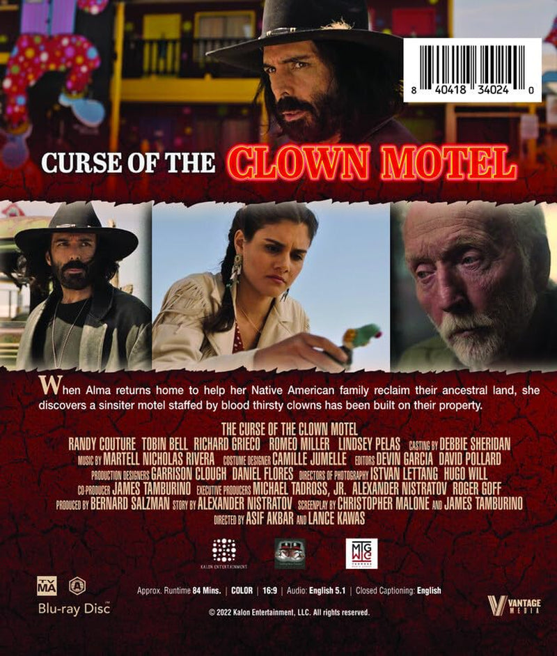 The Curse of the Clown Motel [Blu-ray]