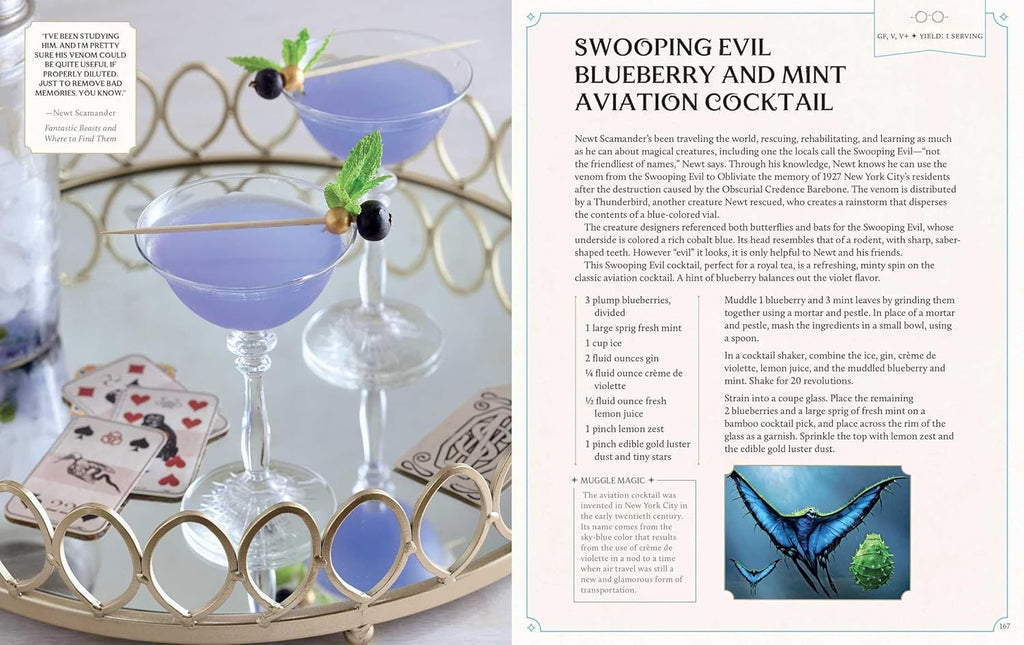 Harry Potter: Afternoon Tea Magic: Official Snacks, Sips, and Sweets Inspired by the Wizarding World
