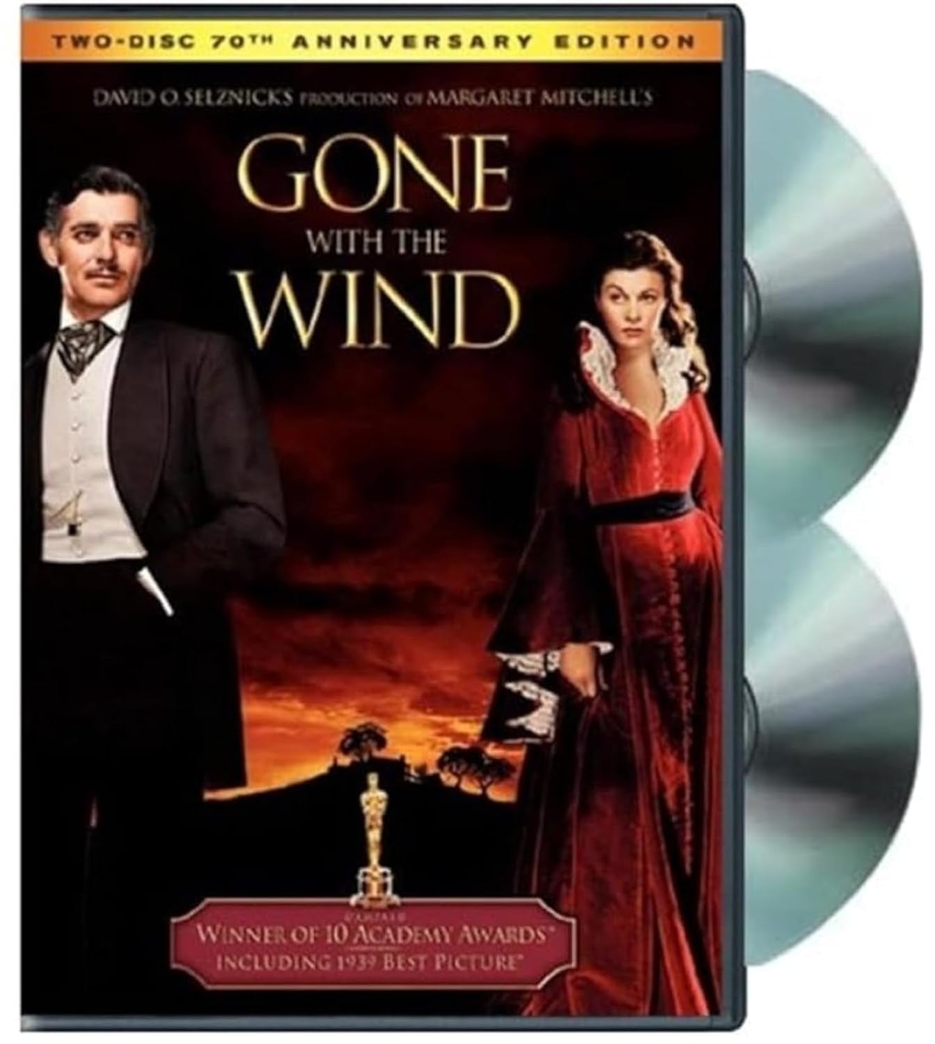 Gone With the Wind: Special 2-Disc 70th Anniversary Edition DVD - (Full Frame, 1939) - Includes Special Features