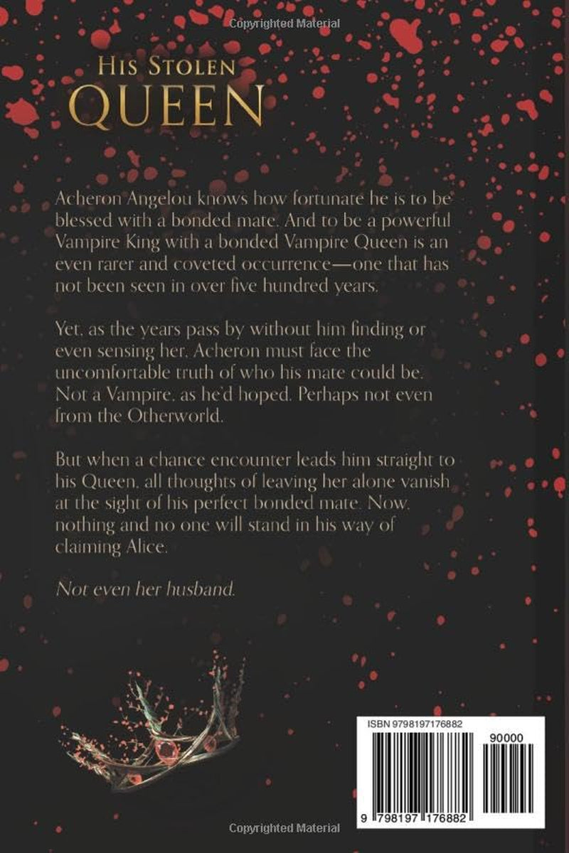 His Stolen Queen: A Vampire Fated Mate Romance