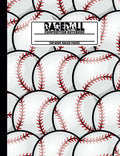 Baseball Themed Composition Notebook: Home Run Highlights: Baseball Notebook | 120 Wide Ruled Pages
