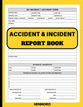 Accident & Incident Report Book: Record all Accident and Incident Occurrences for Businesses, Factories, Industries, Offices, and Others | 110 pages I 8.5 x 11 Inches